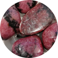 Crystal Rhodonite Crystal Rhodonite